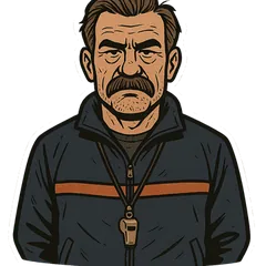 Coach Roast — deadpan