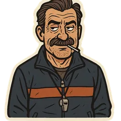 Coach Roast — smirk